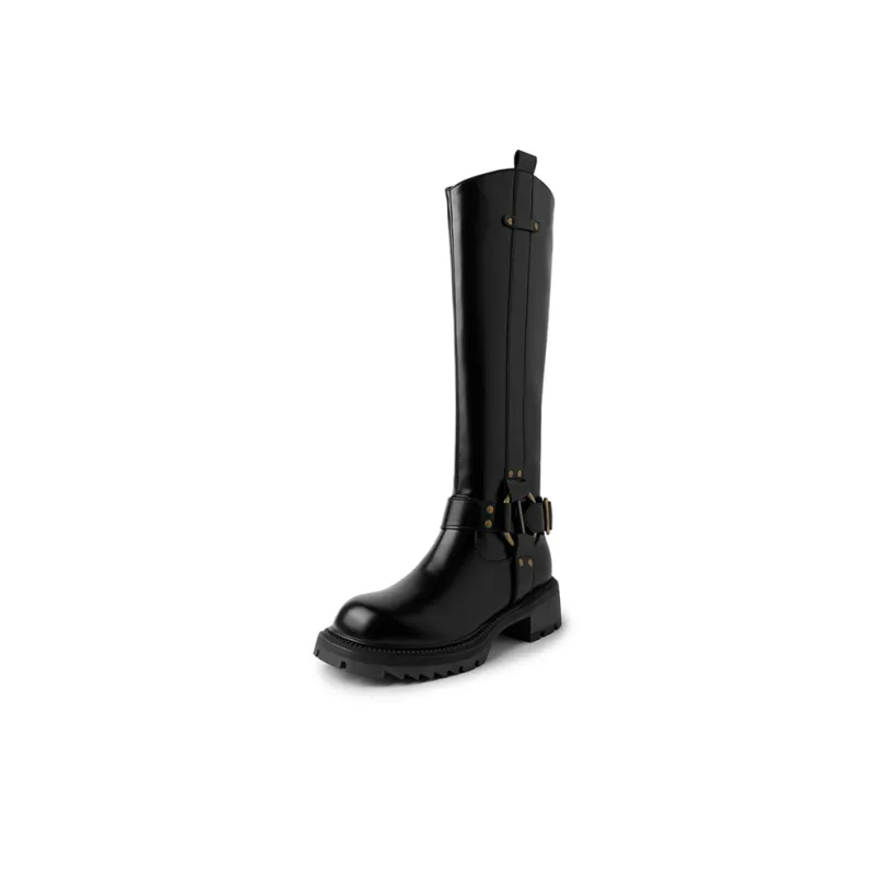 Five nine Dan Seven Knee high Boots 4cm Women's-9