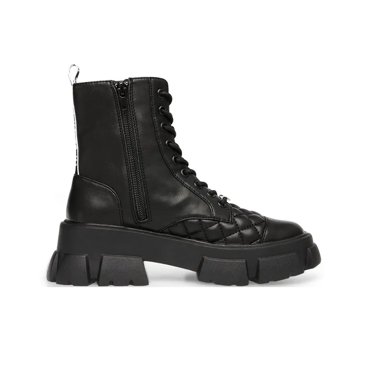 STEVE MADDEN Martin Boots Women's Black-1