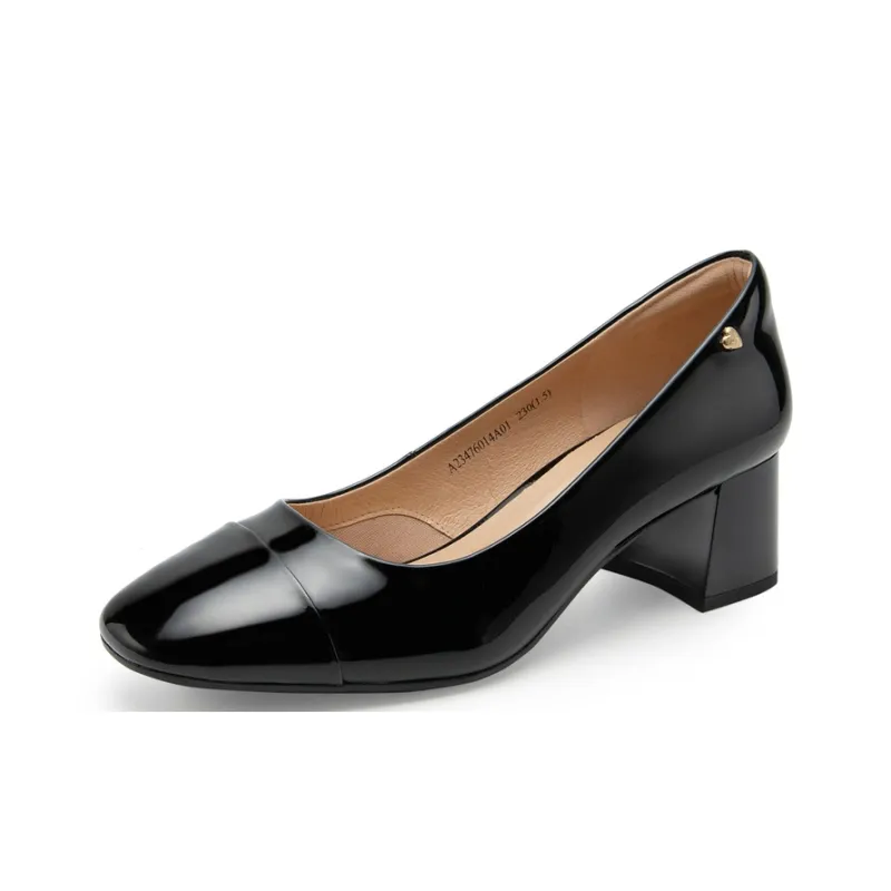 C°BANNER Block Heel High Heels 5cm Women's-8