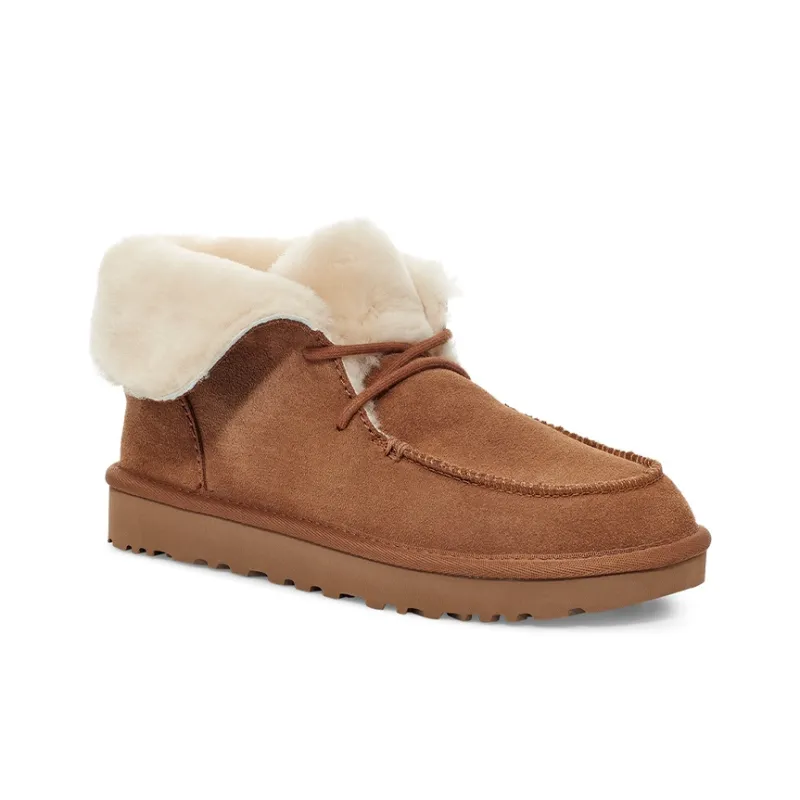 UGG Diara Lacing Fleece Lined Brown Women's-2