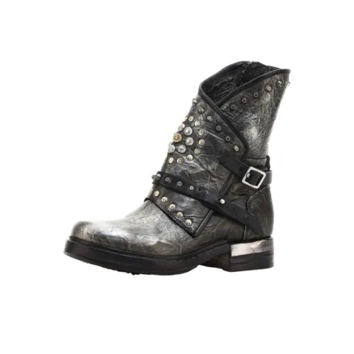 AirStep Ankle polo-shirts boots 3.5CM Women's Black
