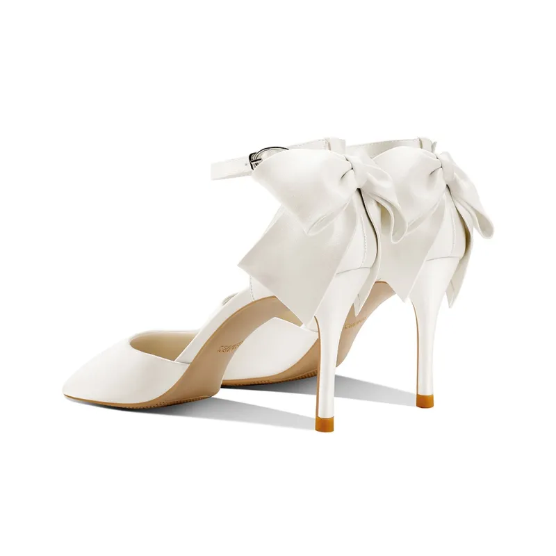 ROSE CASTLE High Heels Women's White-3