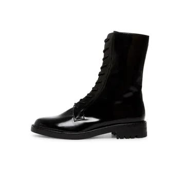 STEVE MADDEN Martin Boots Women's Black
