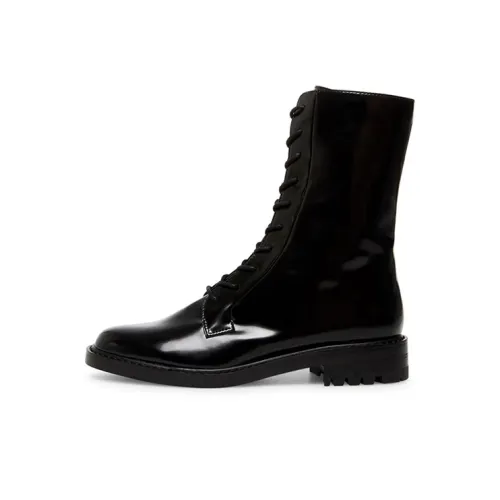 STEVE MADDEN Martin Boots Women's Black