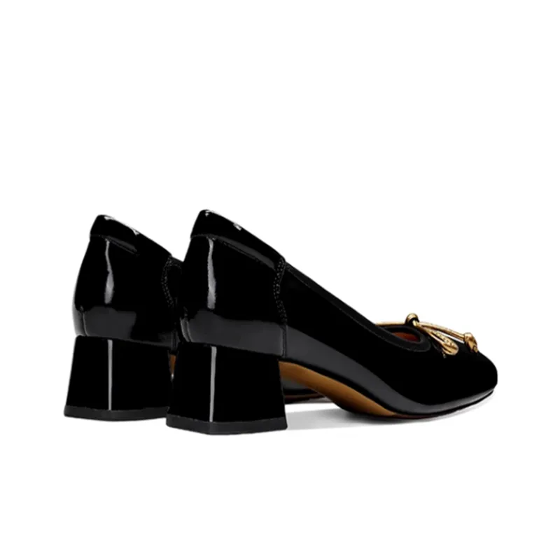 JESSICA SOPHIA Chunky Heel High Heels 4cm Women's-5