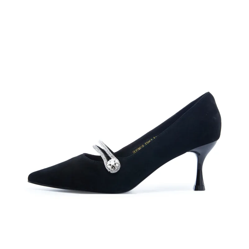 HARSON Slim Heel High Heels 6.7cm Women's-4