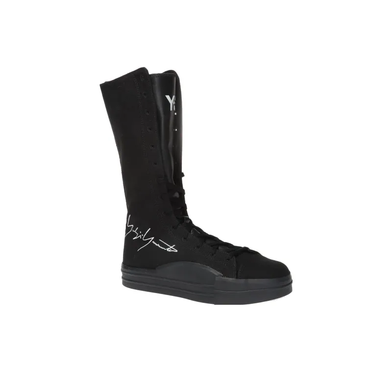 Y 3 Crew Martin Boot Women's Black-2