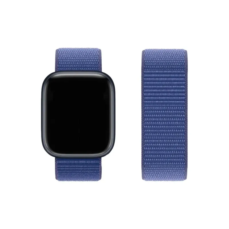 PULAISI Compatibility AppleWatch Ultra1/2/iwatch10/9/8/7/6/SE Apple Compatibility Watch Band Woven Loop Nylon Material-34