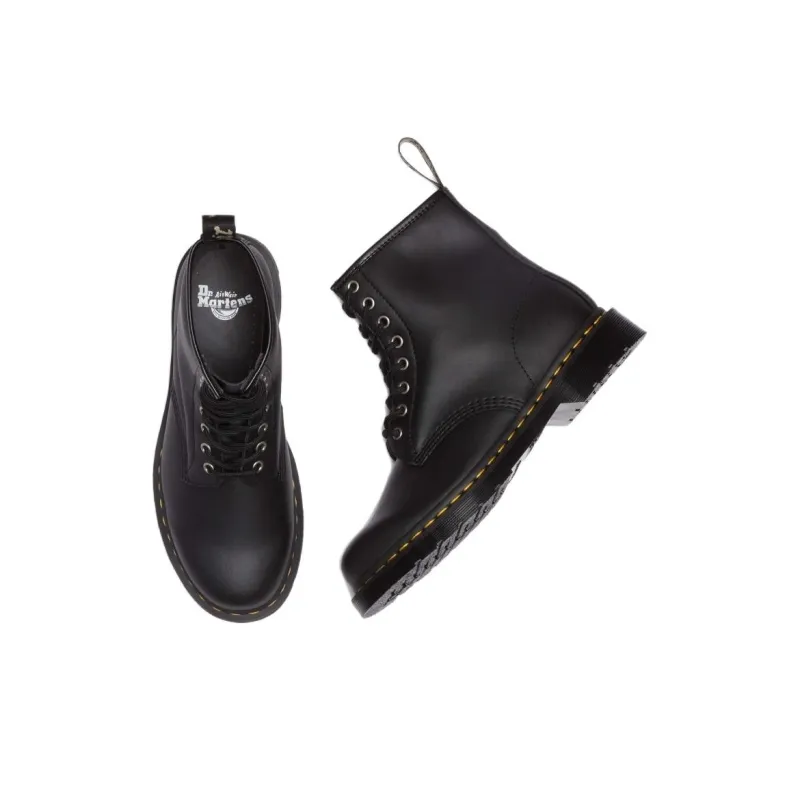 Dr.Martens 1460 Genix Nappa Reclaimed Leather Lace Up Boots 'Black'-3