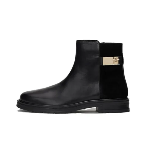 Tommy Hilfiger Ankle Boots 3.2cm Women's Black