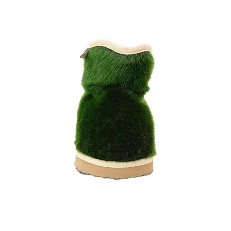K.D.KENAZ Warm Coverage Snow Boots Women's Matcha Green-3