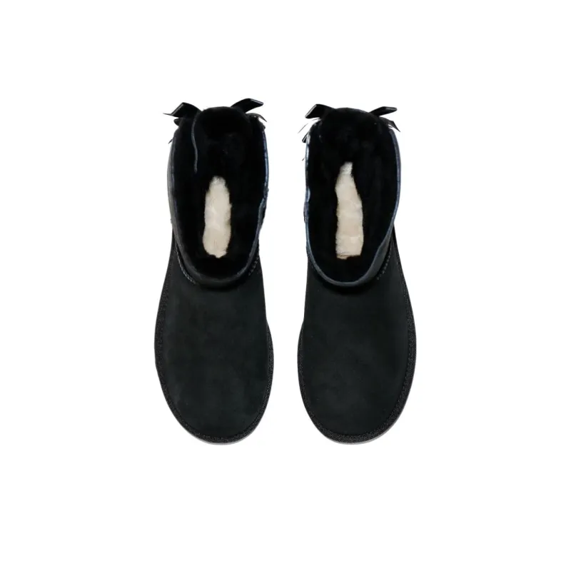 UGG Bailey Bow Ii Boot Black Women's-3