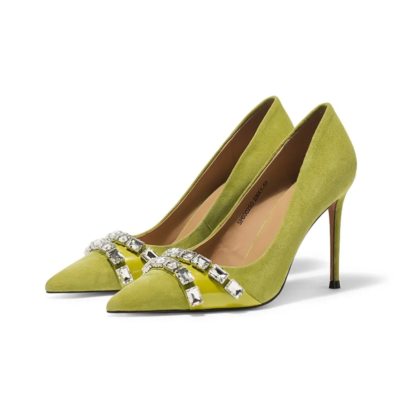 Coup De Foudre Slim Heel High Heels 9.5cm Women's-7