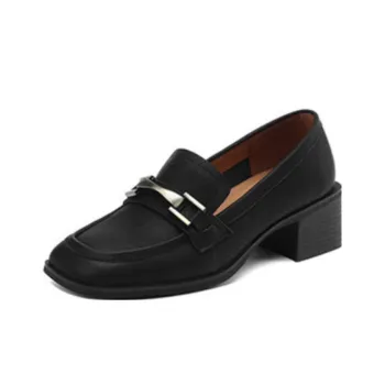 MARINO FABIANI Chunky Heel High Heels 5cm Women's Black