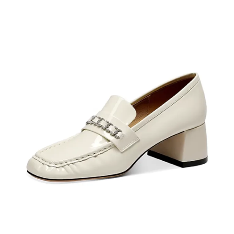 JESSICA SOPHIA Chunky Heel High Heels 4cm Women's-0