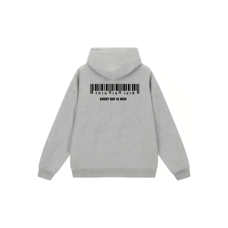 ThisisIZI8 Sweatshirt Unisex Black-3