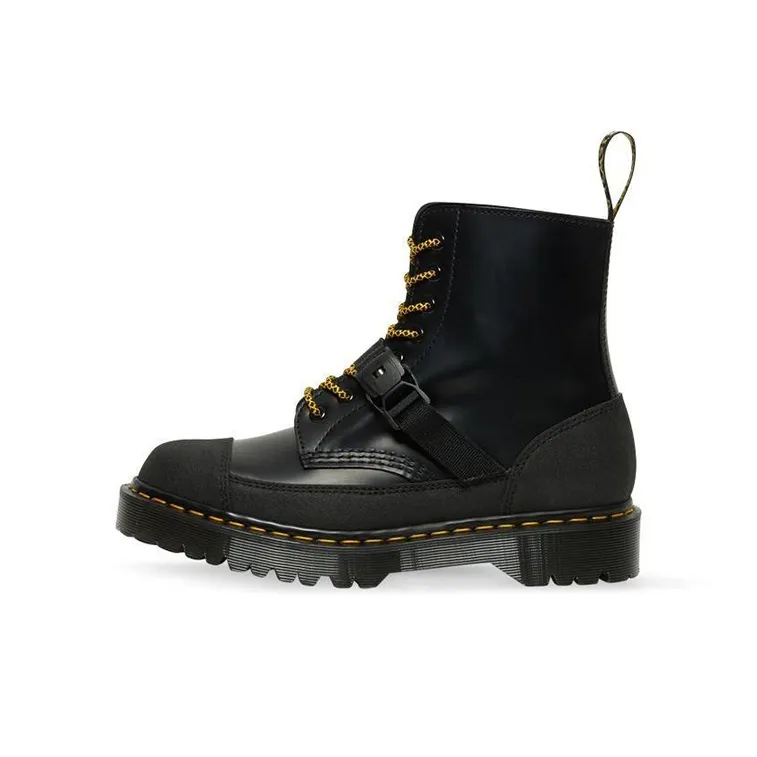 Dr.Martens 1460 Bex Tech Made In England Leather Lace Up Boots 'Black'-0