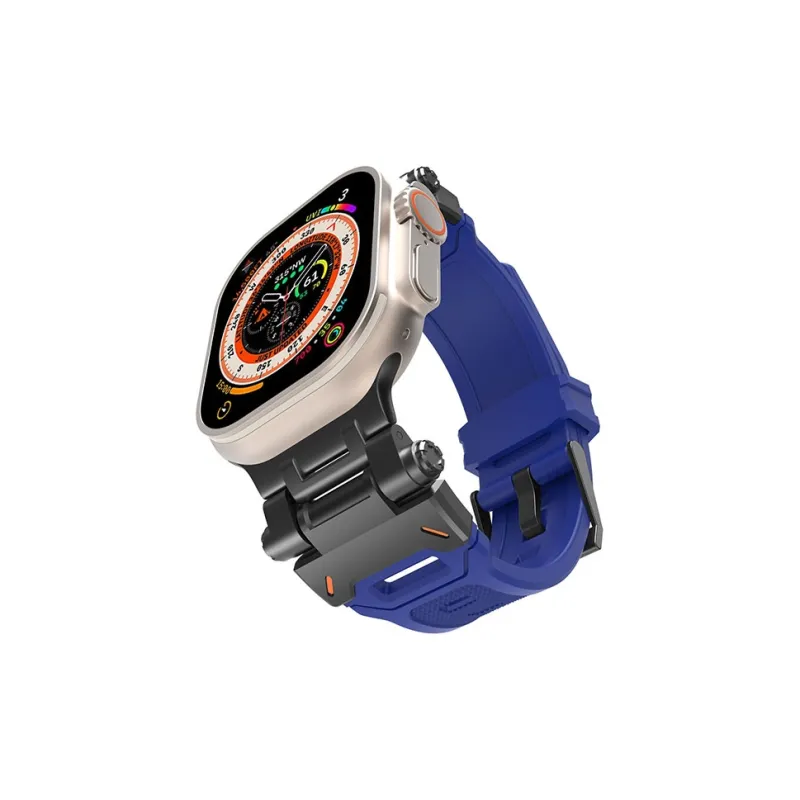 ZHENGGUANG Watch Band Apple Compatibility 41mm Silicone Material-48