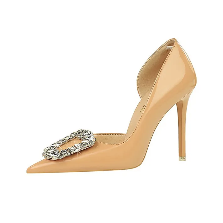 BIGTREE Slim Heel High Heels Women's-0