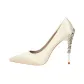 White (Heel Height 10cm)