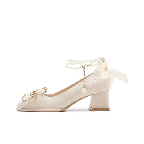 KATHRYN WILSON Chunky Heel High Heels 5.5cm Women's