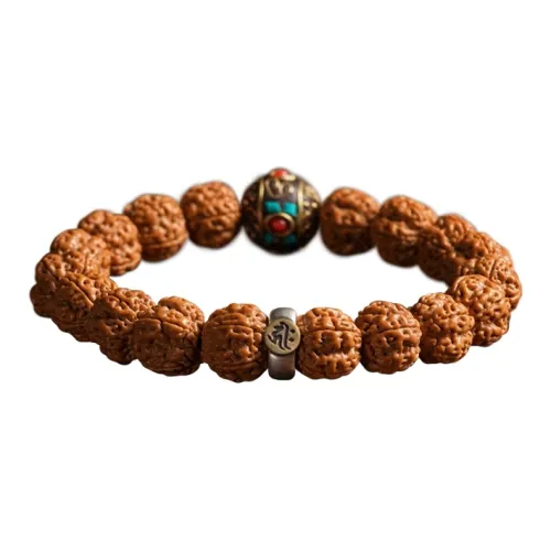 JIAFULAI King Kong Bodhi Seeds Bracelets Unisex