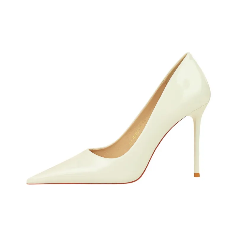 Dunnu Slim Heel High Heels 9.5CM Women's-4