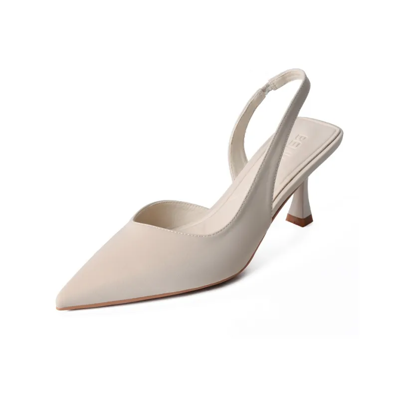 Beijiani Slim Heel High Heels 7cm Women's-4