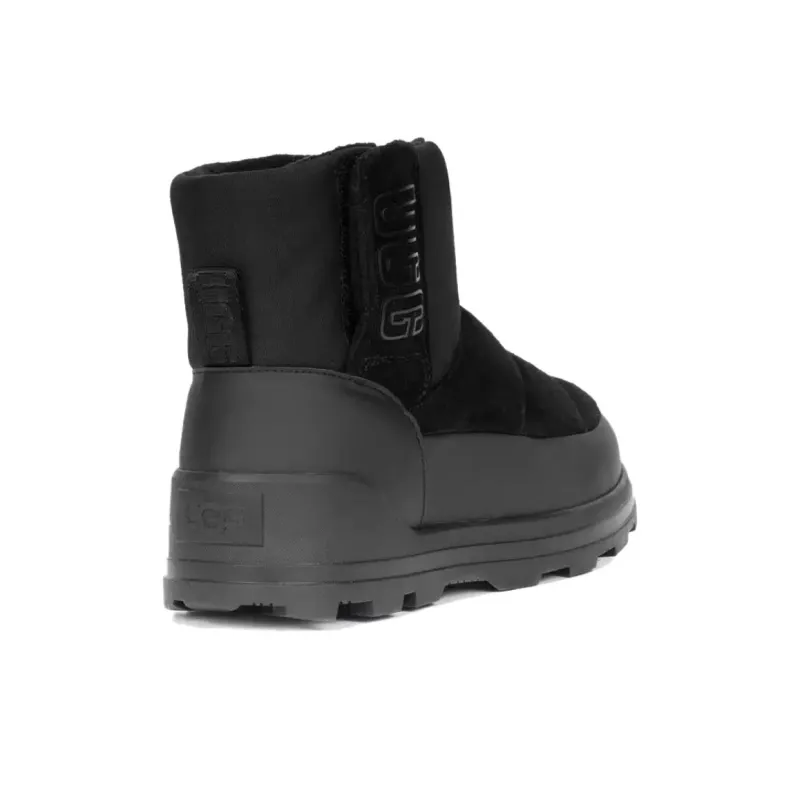 UGG Thermal Abrasion Resistant Short Snow Boots Women's Black-3