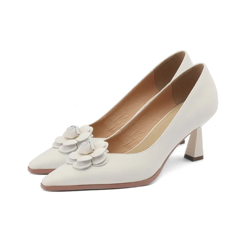 Naiyee Slim Heel High Heels 7cm Women's-5