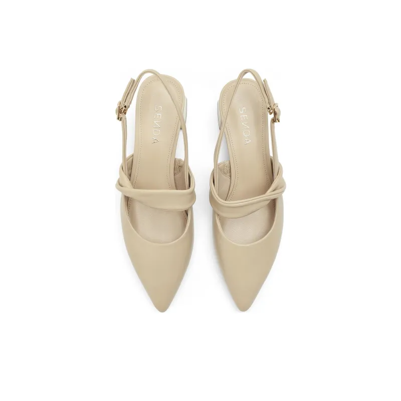 Senda Chunky Heel High Heels 5cm Women's-9