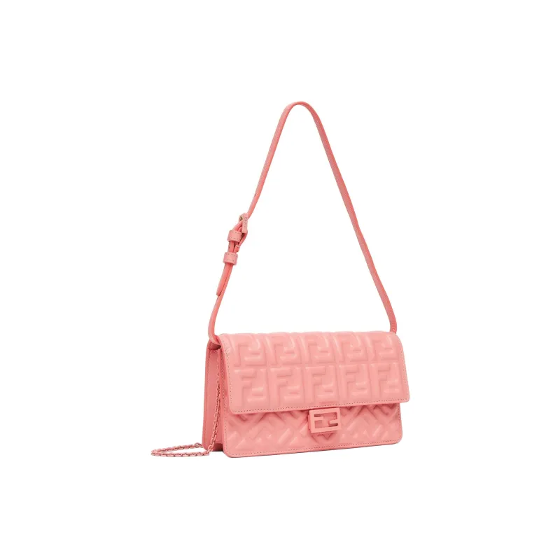 FENDI Lambskin Wallet Women's Pink-1
