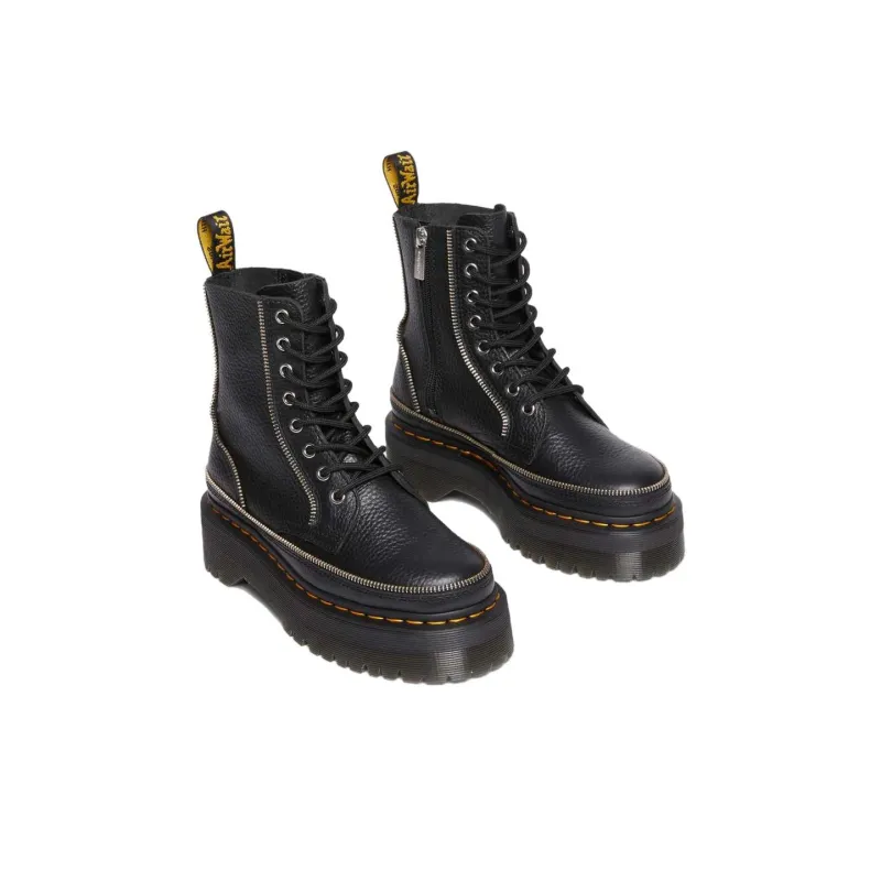 Dr.Martens JADON Short Martin Boot Women's Black-2