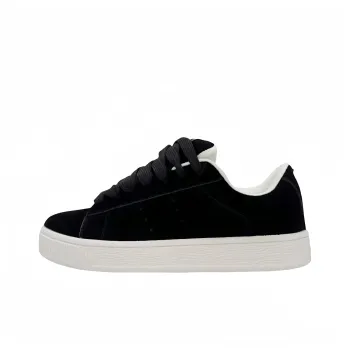 Guci Tianlun Slip Resistant Shock Absorbers With Abrasion Resistant Properties Low Top Skateboard Shoes Women's Black