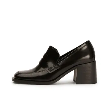 Tony Bianco Chunky Heel Platform Shoes Women's Black