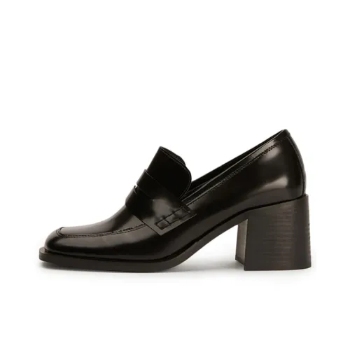 Tony Bianco Chunky Heel Platform Shoes Women's Black