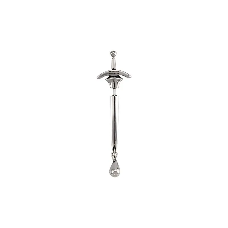 Balenciaga Brass Earrings Men's-2