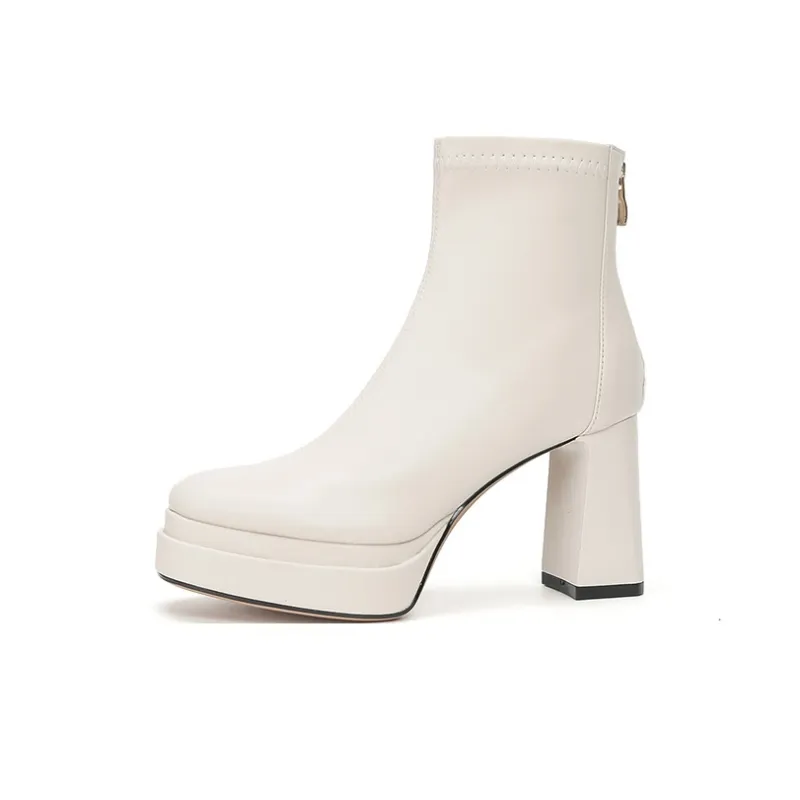 Zubumei Ankle Boots 9CM Women's-6
