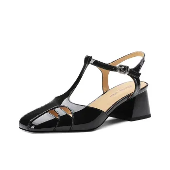 BOSSSUNWEN Chunky Heel High Heels 5cm Women's