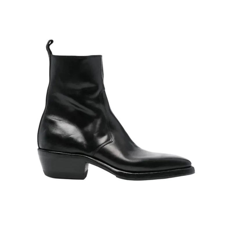 PREMIATA Soldatino Ankle Boots Men's Black-1