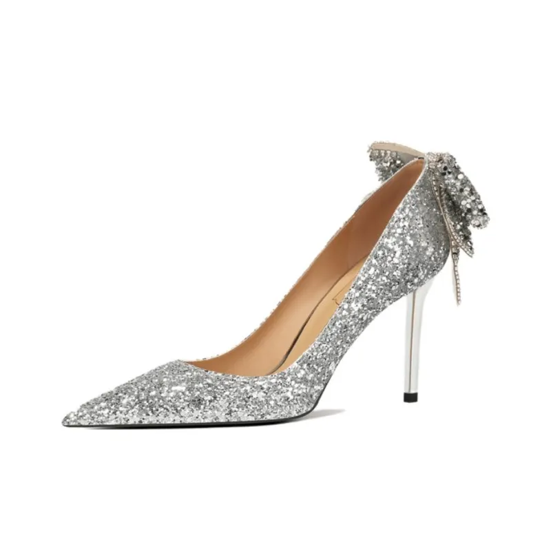 RoseDoris Slim Heel High Heels 8cm Women's-0
