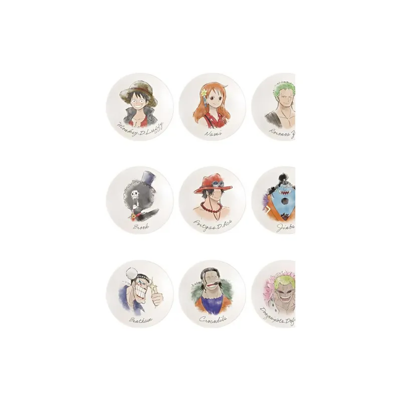 BANDAI Yamato Shanks Monkey D. Luffy Jinbe Nami Nico Robin Brook One Piece ONE PIECE Anime Merchandise-1