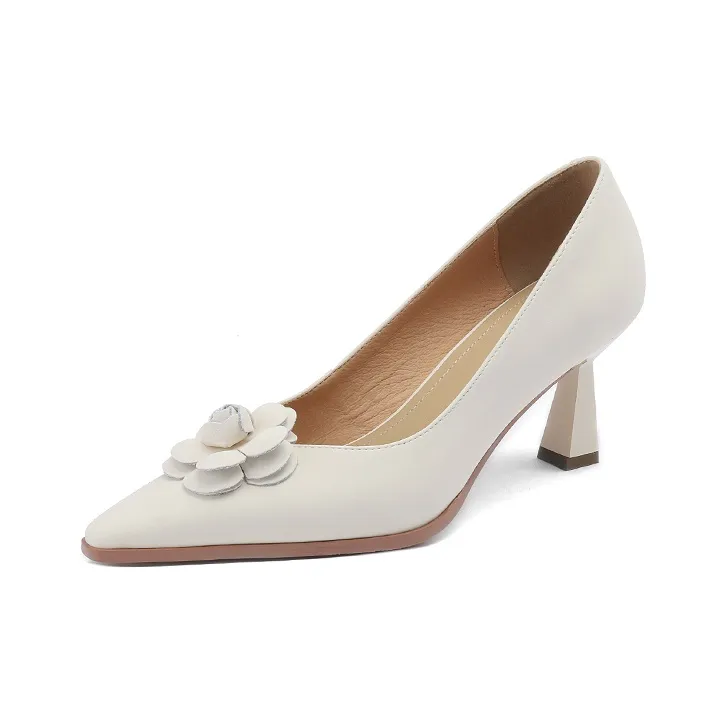 Naiyee Slim Heel High Heels 7cm Women's-3