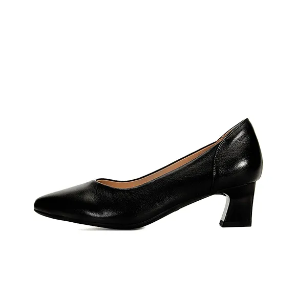 LESELE Spool Heel High Heels 5cm Women's-0
