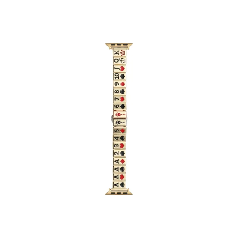 CHRROTA Watch Band Apple Compatibility Metal-6