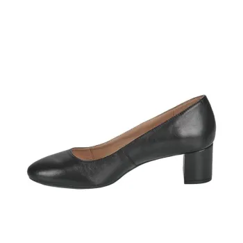 GEOX Chunky Heel High Heels 5.5m Women's Black