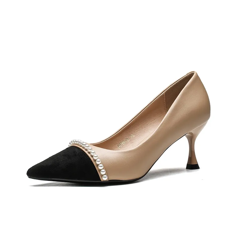 HKCP Slim Heel High Heels 6.5cm Women's-9