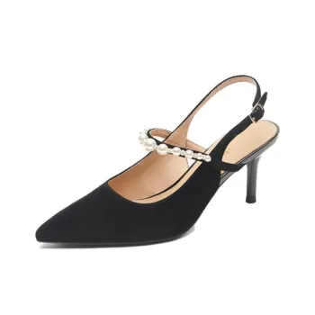 PT'SON Slim Heel High Heels 7cm Women's