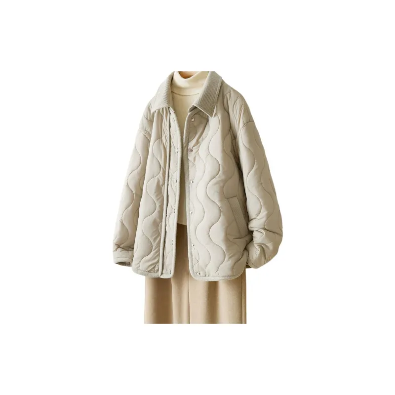 IHIMI Puffer Jacket Women's Gray Green-1