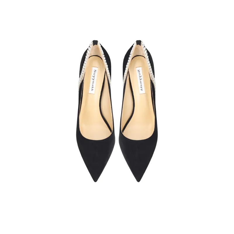 Suyymakk High Heels Women's Black-2